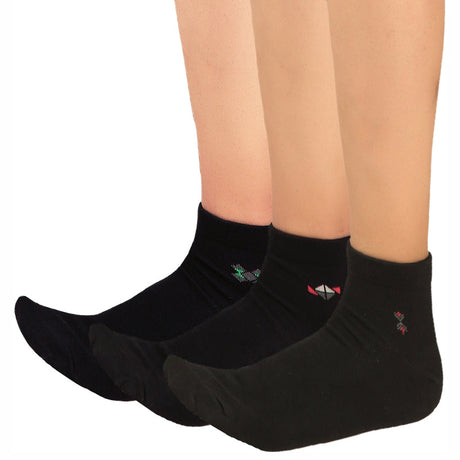 Bodycare Mens Ankle Length Solid Socks Pack Of 2