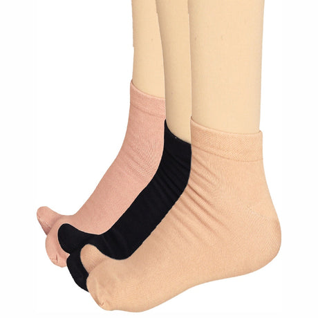 Bodycare Womens Ankle Length Solid Socks Pack Of 3
