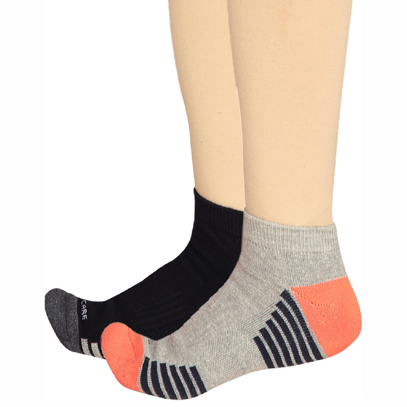 Bodycare Womens Ankle Length Socks Pack Of 2