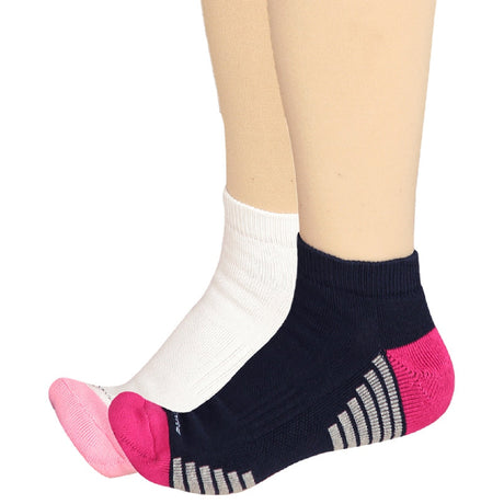 Bodycare Womens Ankle Length Socks Pack Of 2
