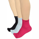 Bodycare Womens Mid Calf Solid Socks Pack Of 3