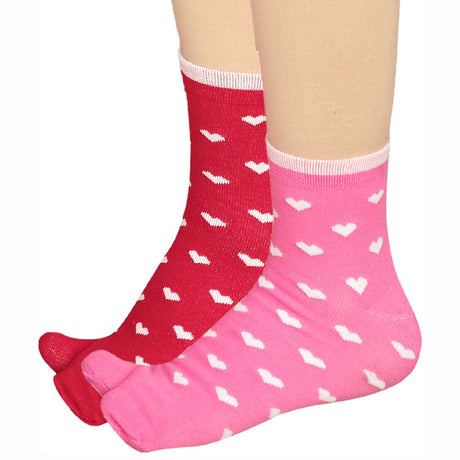 Bodycare Womens Mid Calf Thumb Socks Pack Of 2