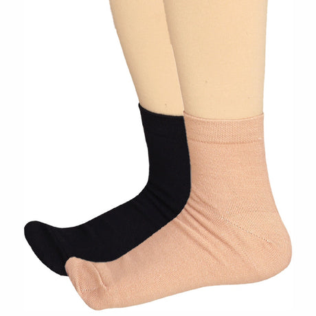 Bodycare Womens Mid Calf Solid Socks Pack Of 2