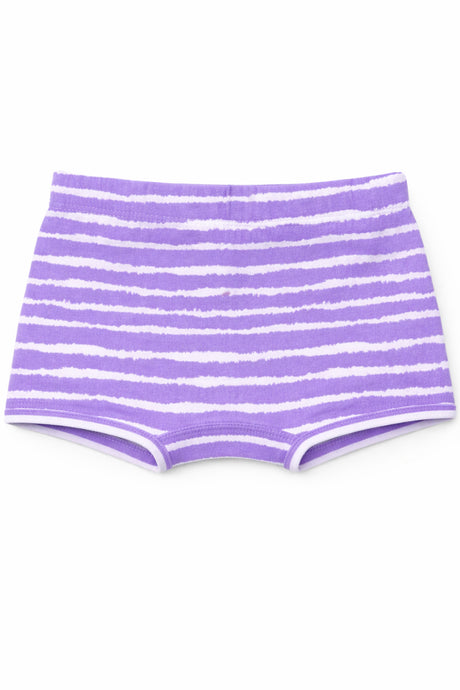 Girls 100% Cotton Boyshorts Inner Elastic Pack of 3 - Bodycare