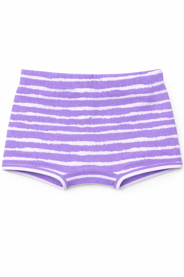 Girls 100% Cotton Boyshorts Inner Elastic Pack of 3 - Bodycare