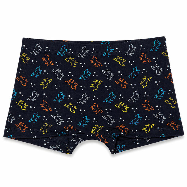 Girls Cotton Spandex Boyshorts Inner Elastic Stretch Pack of 3 - Bodycare