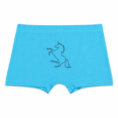 Girls Cotton Spandex Boyshorts Inner Elastic Stretch Pack of 3 - Bodycare