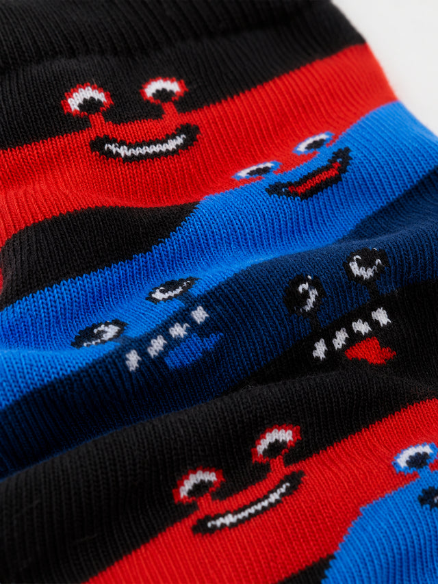 Boys Everyday Socks for School Wear, Casual Comfort, Uniform Use and Regular Wardrobe Essentials - Pack of 4