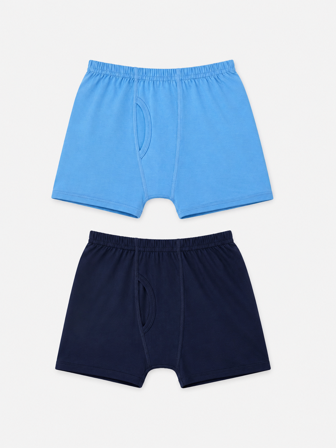 Boys Cotton Trunk with Inner Elastic for Everyday Innerwear Comfort and Practical Regular Use - Pack of 2