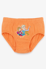 Girls Frozen Panty Underwear with Inner Elastic for Comfortable Daily Innerwear and Easy Movement - Pack of 6