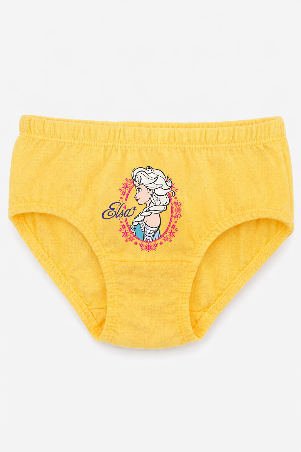 Girls Frozen Panty Underwear with Inner Elastic for Comfortable Daily Innerwear and Easy Movement - Pack of 6