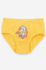 Girls Frozen Panty Underwear with Inner Elastic for Comfortable Daily Innerwear and Easy Movement - Pack of 6