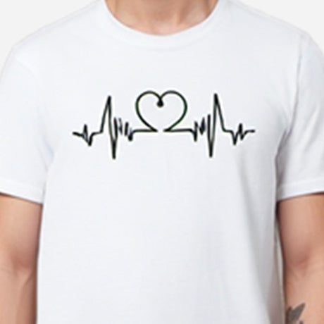 Men Cotton T-Shirt Round Neck Half Sleeves Pack of 1