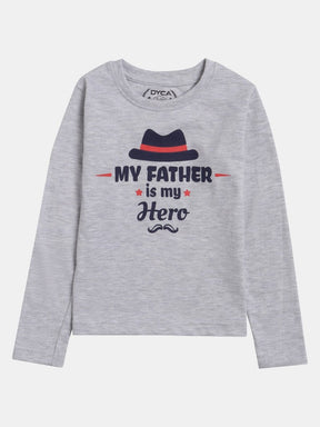 Boys T-Shirt Round Neck Full Sleeves - Bodycare