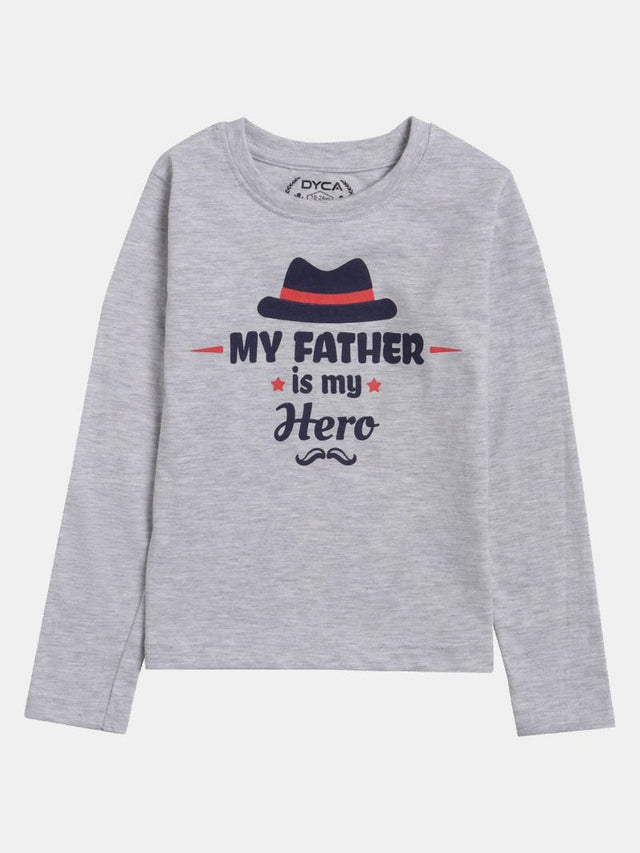 Boys T-Shirt Round Neck Full Sleeves - Bodycare
