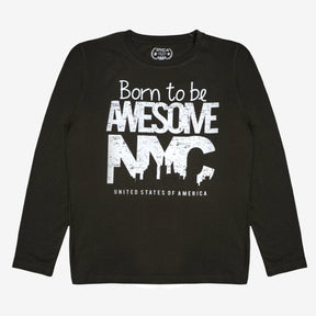 Boys 100% Cotton T-Shirt Round Neck Full Sleeves - Bodycare