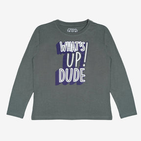 Boys 100% Cotton T-Shirt Round Neck Full Sleeves - Bodycare