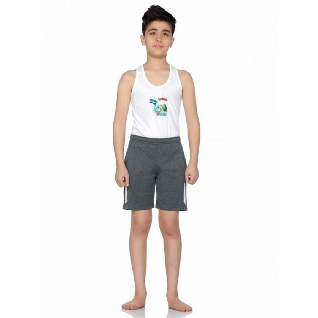 Boys 100% Cotton Shorts Side Pockets - Bodycare