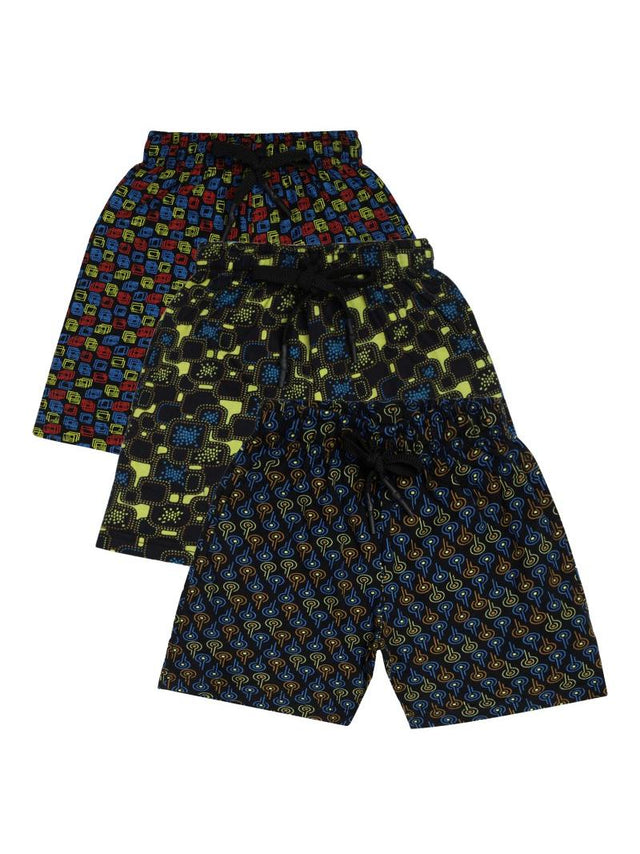 Boys 100% Cotton Shorts Pack of 3 - Bodycare