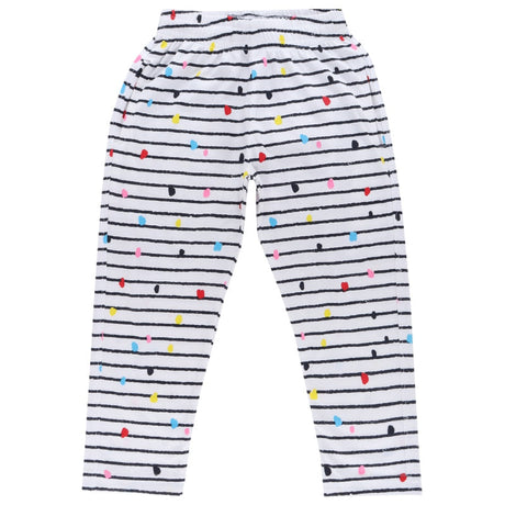 DYCA Girls Cotton Track Pant Self Design