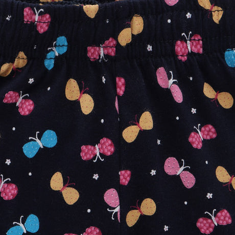 DYCA Girls Cotton Track Pant Self Design