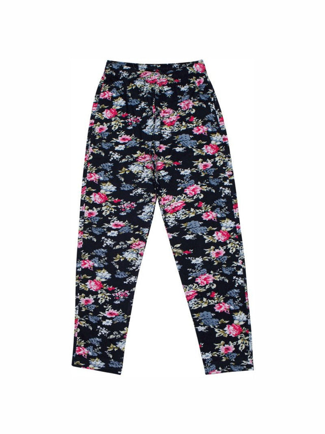 Girls 100% Cotton Track Pant Side Pockets - Bodycare