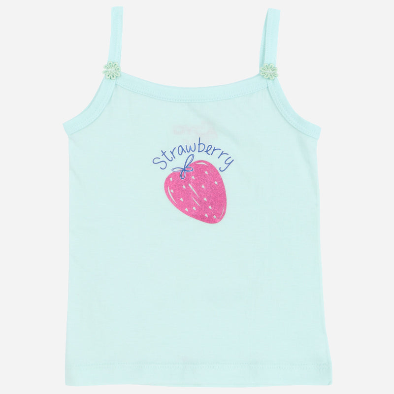Girls Vest Dori Neck Sleeveless Pack of 4 - Bodycare