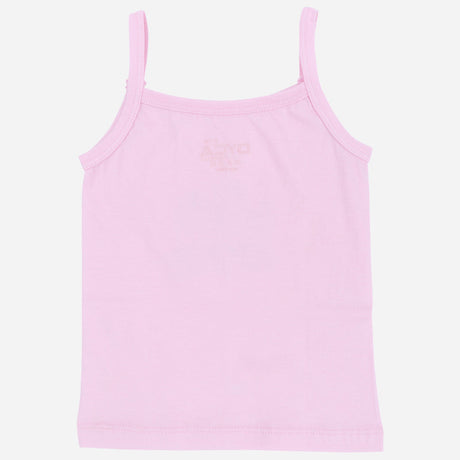 DYCA Girls Cotton Printed Vest Dori Neck Sleeveless Pack Of 4