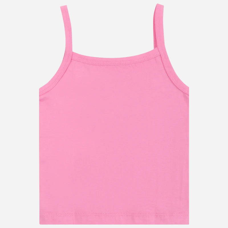 DYCA Girls Cotton Printed Vest Dori Neck Sleeveless Pack Of 4