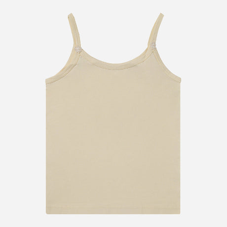 Dyca Girls Sleeveless Solid Vest Pack Of 4