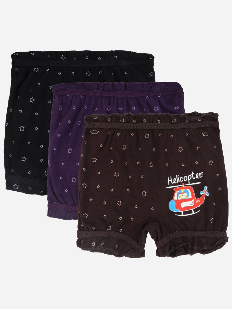 Unisex 100% Cotton Bloomer Pack of 3 - Bodycare