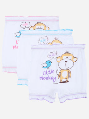 Unisex 100% Cotton Bloomer Pack of 3 - Bodycare