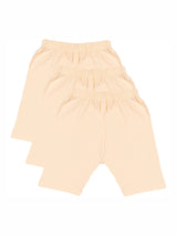 Dyca Girls Solid Shorties Pack Of 3