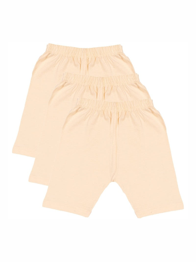 Dyca Girls Solid Shorties Pack Of 3