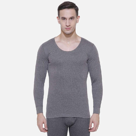 DYCA Thermal Men Top Round Neck Full Sleeves Solid