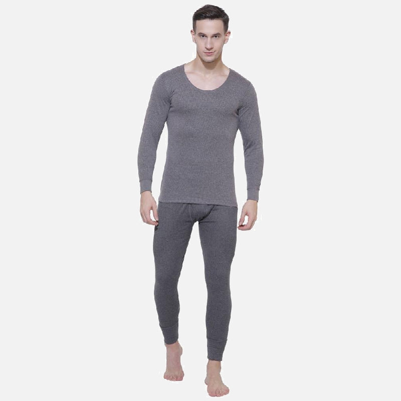 DYCA Thermal Men Top Round Neck Full Sleeves Solid