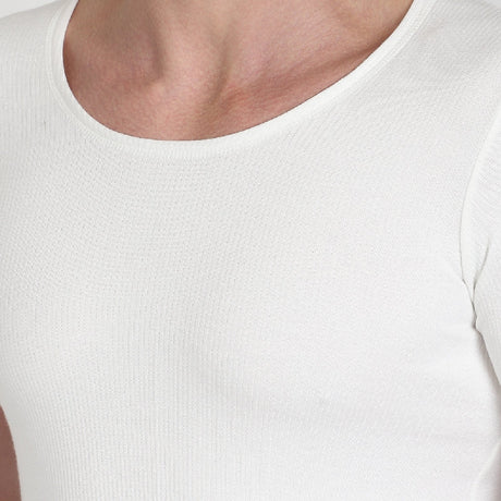 DYCA Thermal Men Top Round Neck Half Sleeves Solid