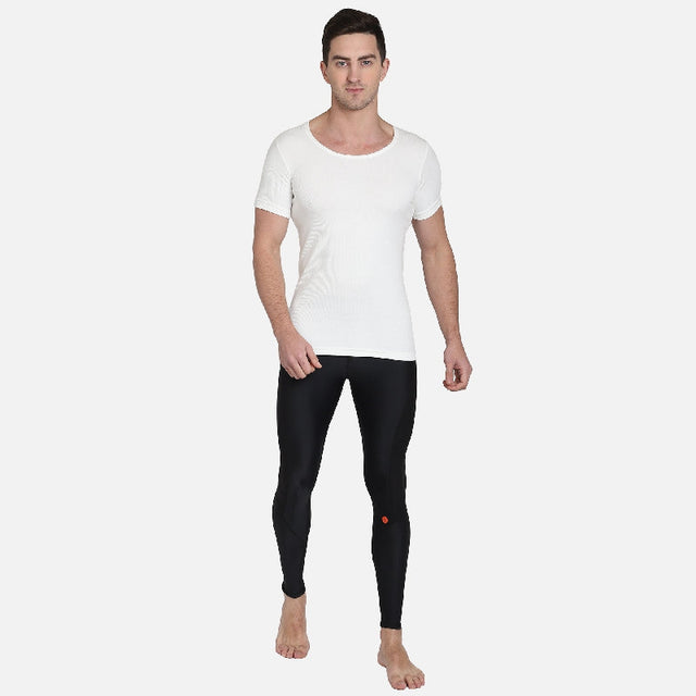 Men Thermal Top Round Neck Half Sleeves - Bodycare