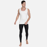 DYCA Thermal Men Top Round Neck Sleeveless Solid