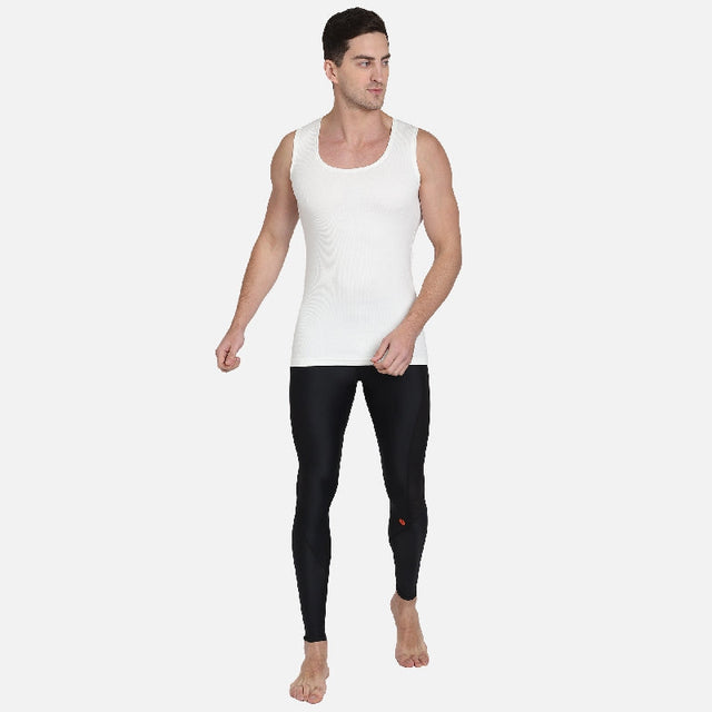 Men Thermal Top Round Neck Sleeveless - Bodycare