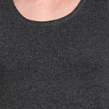 DYCA Thermal Men Top Round Neck Sleeveless Solid