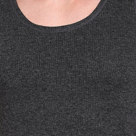 DYCA Thermal Men Top Round Neck Sleeveless Solid