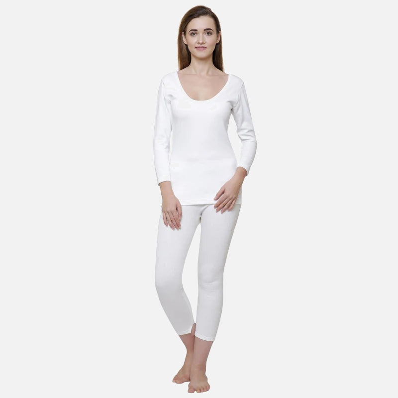 Women Thermal Top Round Neck Full Sleeves - Bodycare