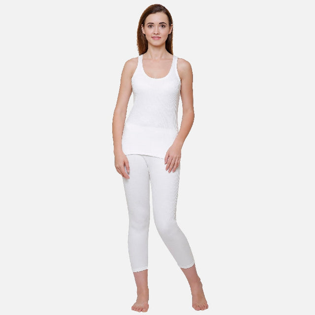 Women Thermal Top Round Neck Sleeveless - Bodycare
