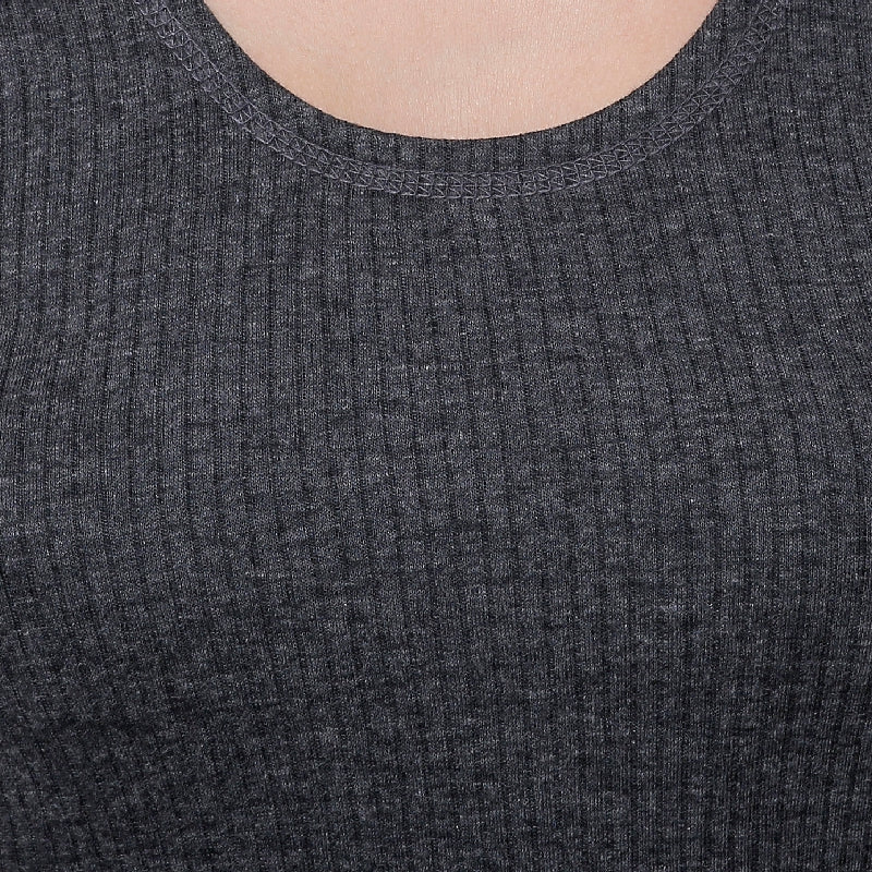 Women Thermal Top Round Neck Sleeveless - Bodycare