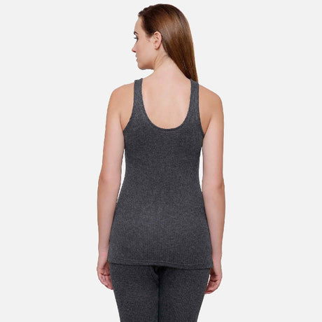 Women Thermal Top Round Neck Sleeveless