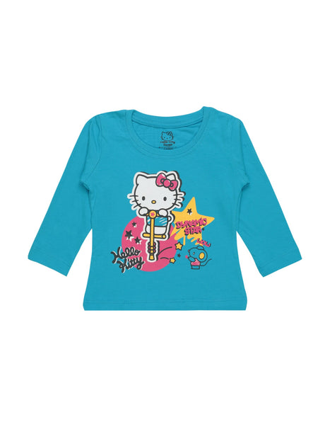 Baby Girls Minnie & Friends T-Shirt Round Neck Full Sleeves