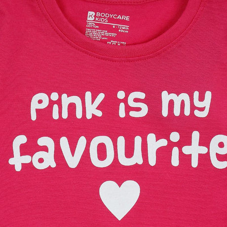 Baby Girls 100% Cotton T-Shirt