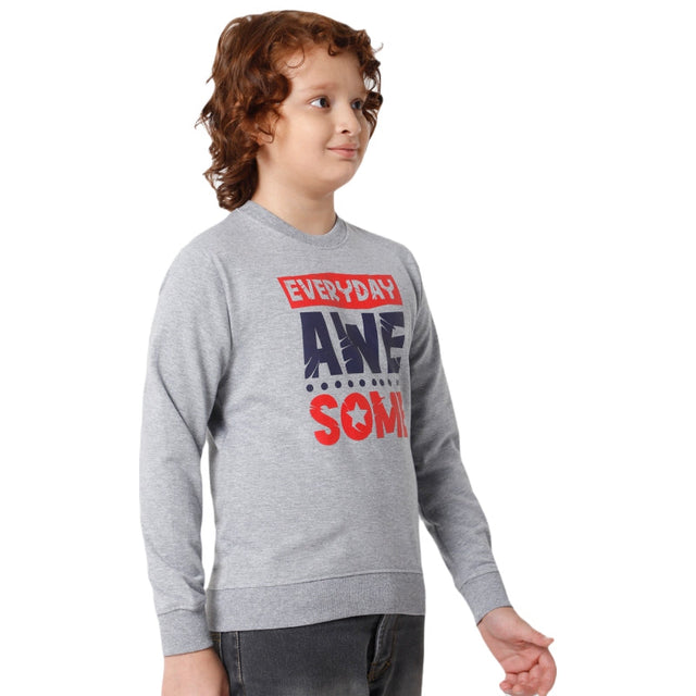 Boys Sweatshirt Round Neck Full Sleeves Pack of 1 - Bodycare