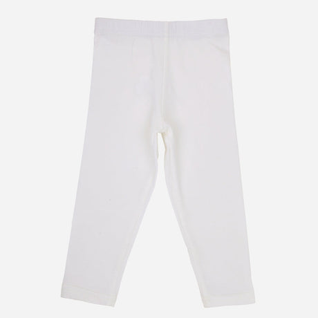 Girls Cotton Spandex Leggings Inner Elastic Stretch Pack of 1